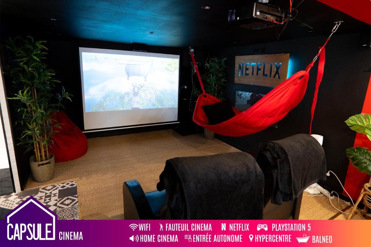 Appartement Capsule Movie Avec Balneo Cinema Playstation 5 Valenciennes